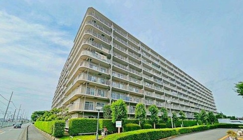 北本ハイデンス1号棟の外観|外はこのようになっています