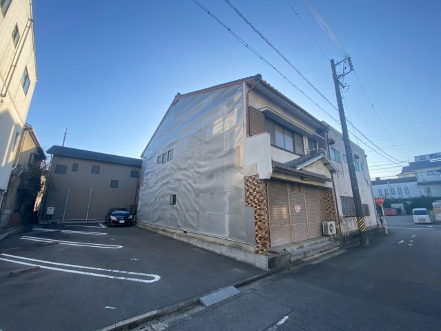 中岡崎町清水様住居付貸店舗の外観