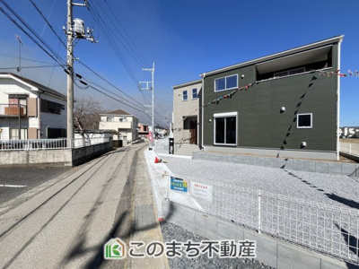 【前面道路含む現地写真】 | LievleGarden.S古河市鴻巣第6　4号棟 | 陽当り・解放感◎になっております！
