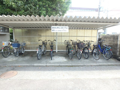 【その他共用部分】 | 熊野町ハイツ | 駐輪場です