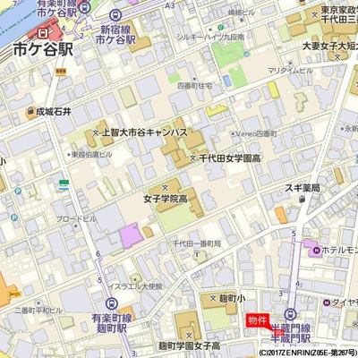【地図】 | グラン・アクス麹町
