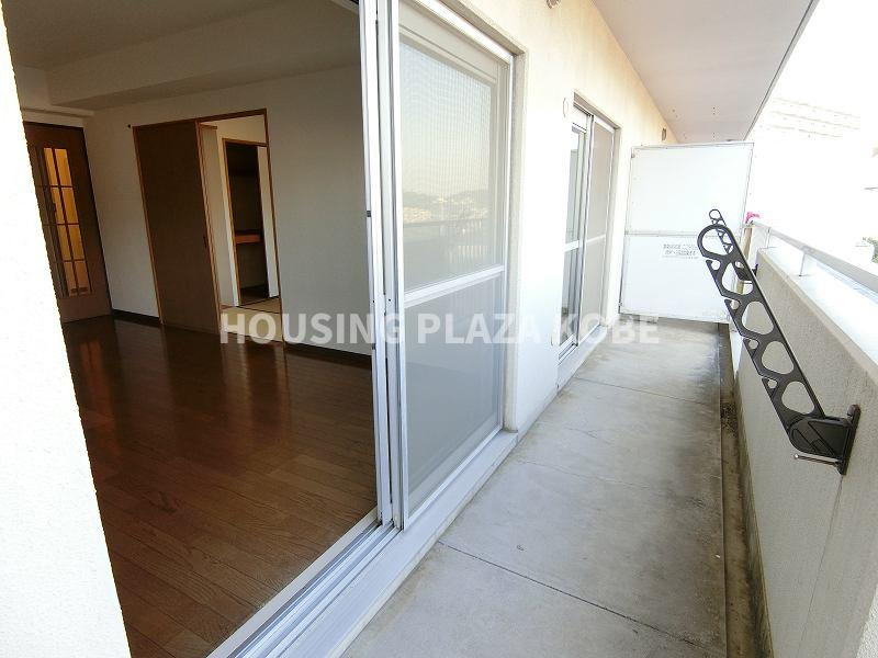 シティ南落合のバルコニー