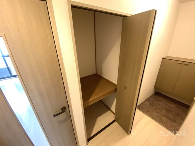 パティオの収納|廊下収納☆彡