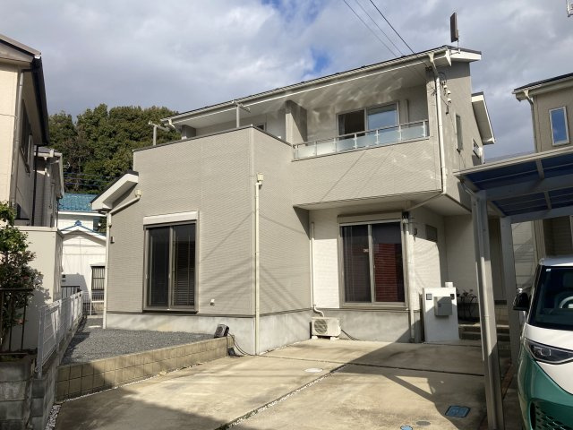 我孫子市高野山　中古戸建ての外観