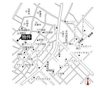 【地図】 | メゾン本行徳