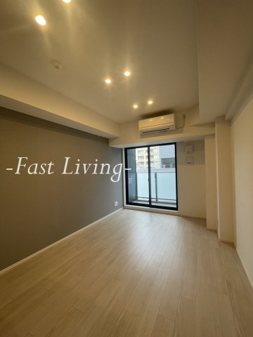 ザ・パークハビオ市ヶ谷イーストの居間・リビング