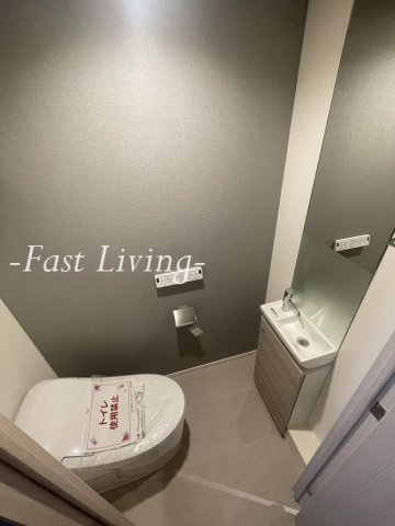 ザ・パークハビオ市ヶ谷イーストのトイレ