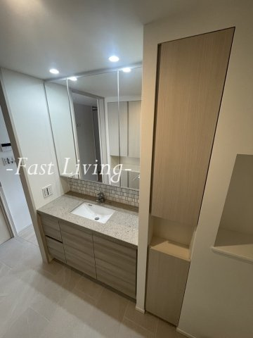 ザ・パークハビオ市ヶ谷イーストの洗面所