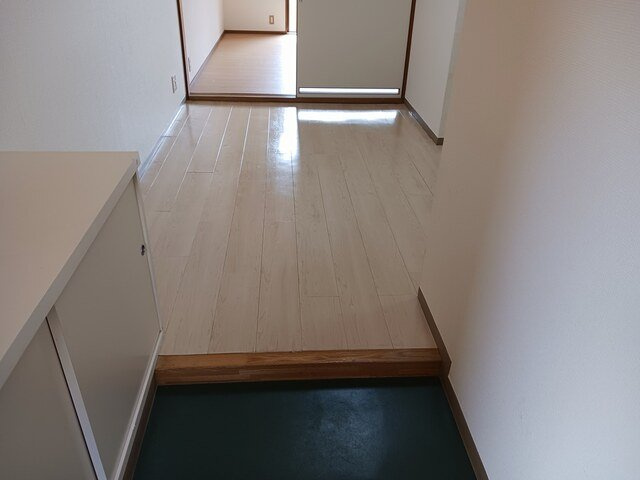 グリーンハイツの玄関|ゆったりとした玄関です