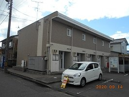 レオパレスバスタードの外観|外観は落ち着いています