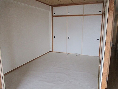 【その他】 | サーパス東古松通り | 和室・天袋付押入（日焼防止シート敷設中）※2021年5月撮影