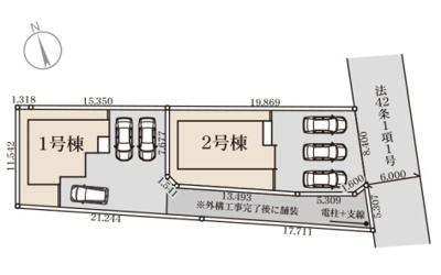 【区画図】 | LiveleGarden.S古河大山第3　
