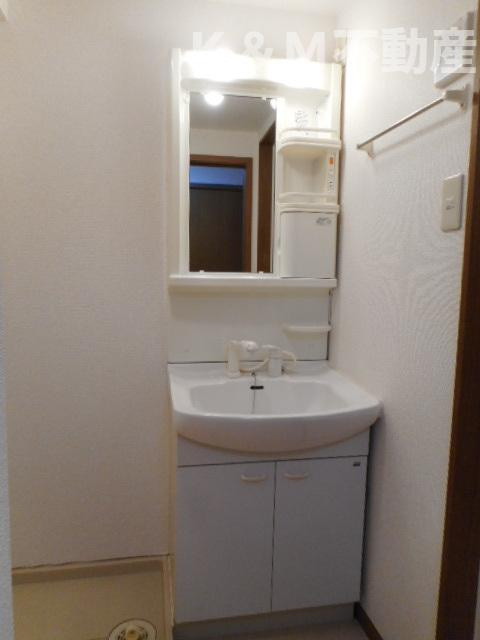 アルトパラーシオの洗面所|広い洗面スペース