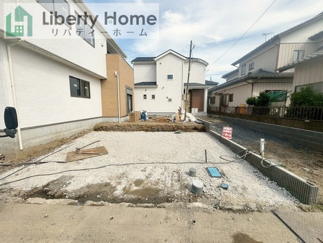 龍ケ崎市姫宮町1期　新築戸建　1号棟の駐車場