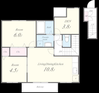 グランディールの間取り