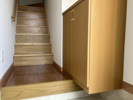 グランディールの玄関