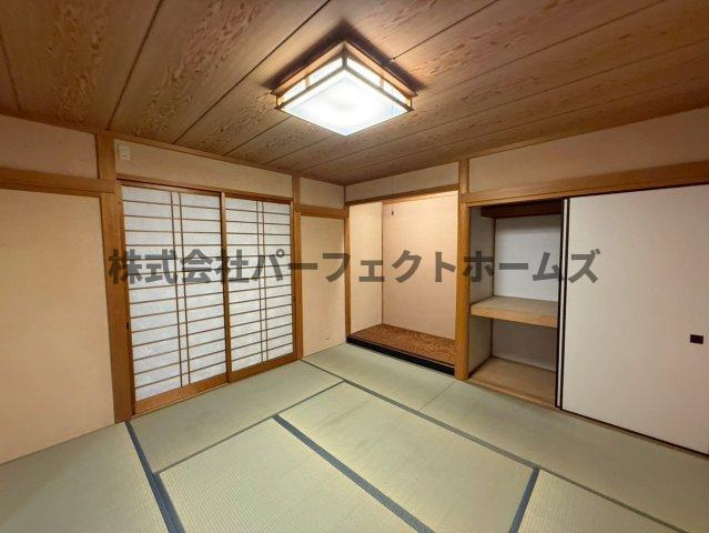 東香里南町戸建　賃貸の和室|和室があれば客間としても活用できます