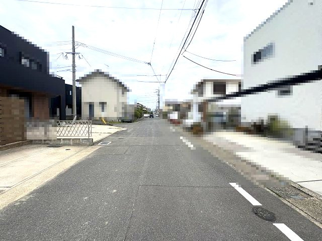 【その他】 | 福岡市西区周船寺2丁目2期　8号棟（全8区画）【仲介手数料無料・0円】 | 現地写真。前面道路です。