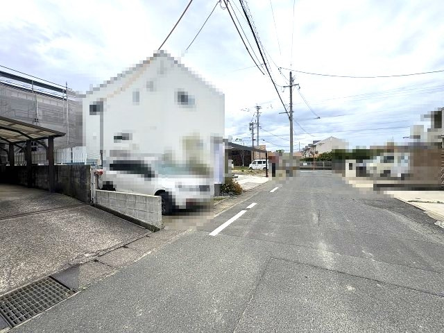 【その他】 | 福岡市西区周船寺2丁目2期　8号棟（全8区画）【仲介手数料無料・0円】 | 現地写真。前面道路です。