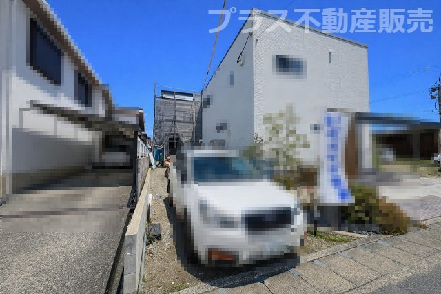 【外観】 | 福岡市西区周船寺2丁目2期　8号棟（全8区画）【仲介手数料無料・0円】 | 完成イメージの外観パースです。