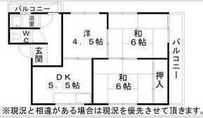 【間取り】 | RIZEONE河内長野(旧泉ハイツ)