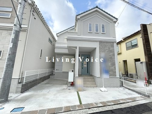 【仲介手数料０円】座間市南栗原3丁目3期　新築一戸建て　2号棟　全2棟の外観|座間市南栗原3丁目3期　新築一戸建て　2号棟　全2棟