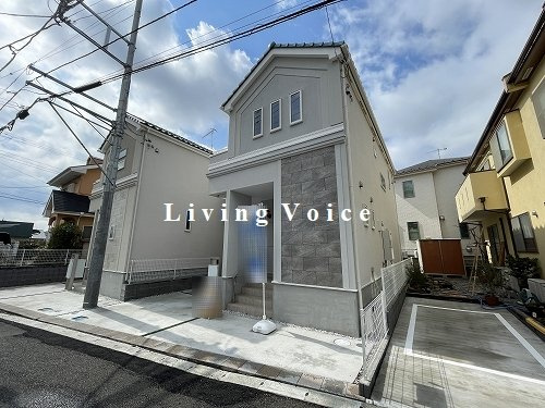 【仲介手数料０円】座間市南栗原3丁目3期　新築一戸建て　2号棟　全2棟の外観|座間市南栗原3丁目3期　新築一戸建て　2号棟　全2棟