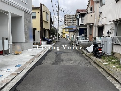【仲介手数料０円】座間市南栗原3丁目3期　新築一戸建て　2号棟　全2棟の前面道路含む現地写真|座間市南栗原3丁目3期　新築一戸建て　2号棟　全2棟
