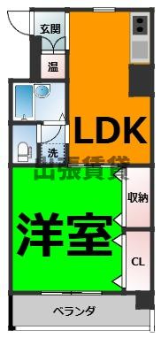 仲介手数料0円！！アベニュー22の間取り