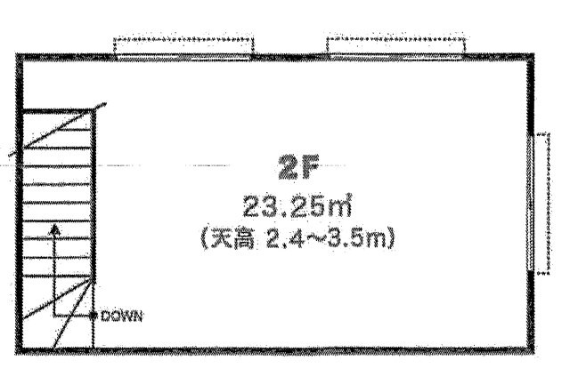 東上野三丁目店舗の間取り