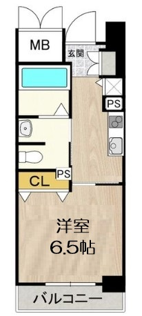 【間取り】 | CITY　SPIRE靭公園