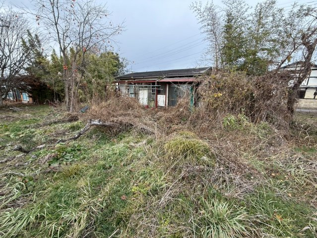 那珂川町平屋戸建の庭