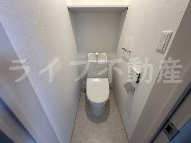 ルミエール若江岩田のトイレ