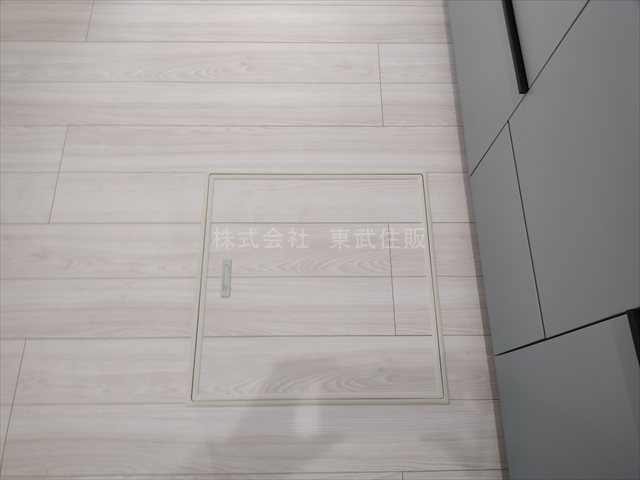 【キッチン】 | 寄居町桜沢　全3棟　3号棟 | キッチン床下収納庫