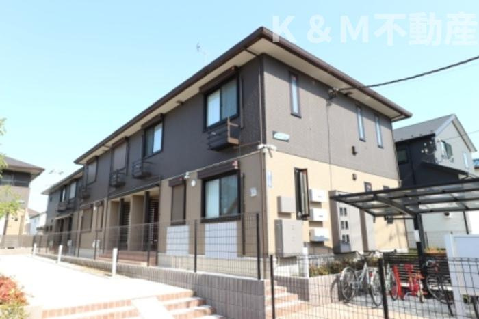 サイドガーデン南増尾　A棟の外観|外はこのようになっています