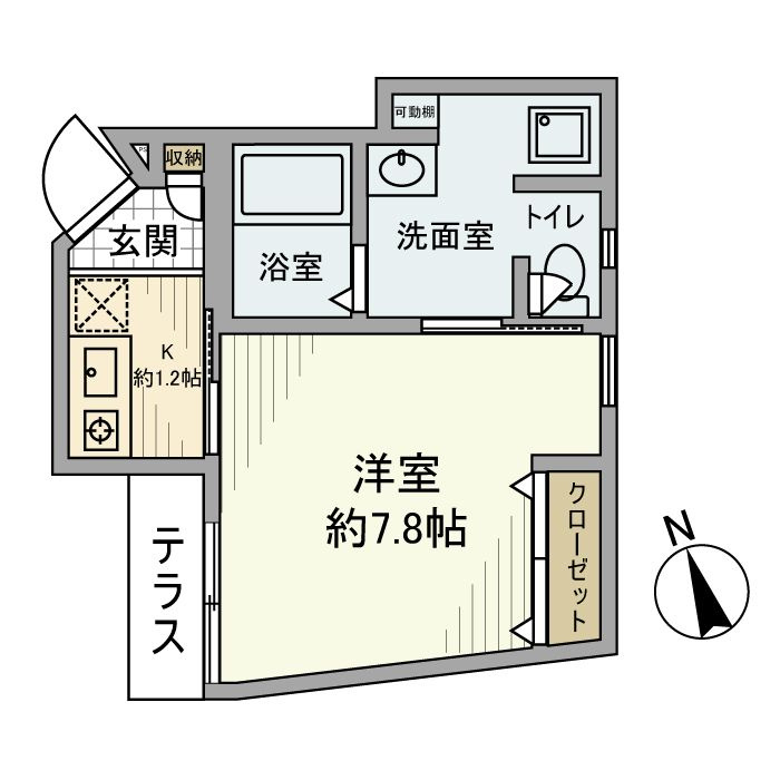 松原戸建の間取り