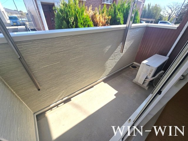 クラールⅠのバルコニー