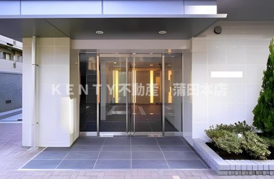 【エントランス】 | プライマル大森 | 落ち着いたエントランスです