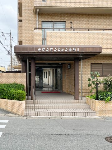 チサンマンション藤崎Ⅱのエントランス