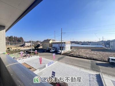 【展望】 | LiveleGarden.S八千代東原　2号棟 | バルコニーからの眺めです！

