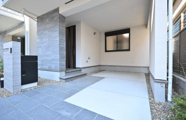 大田区南千束３丁目戸建の駐車場