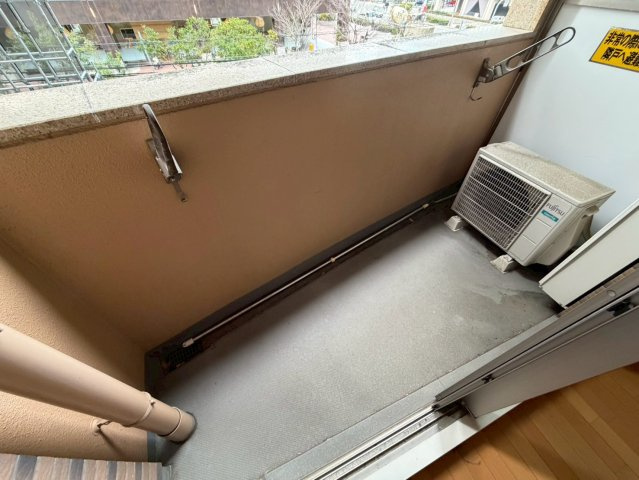 プレサンス中之島公園パークレジデンスのバルコニー