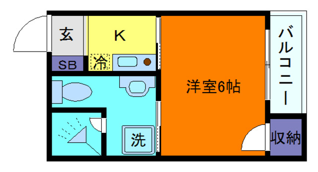 六甲台ベネフィックの間取り