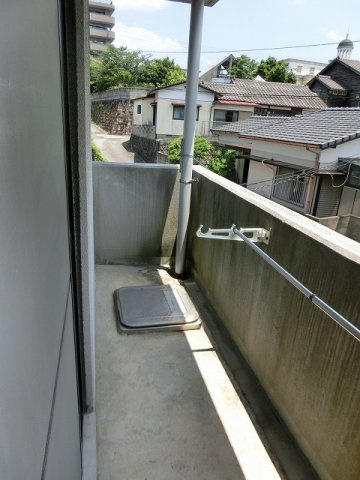 イッツビルのバルコニー