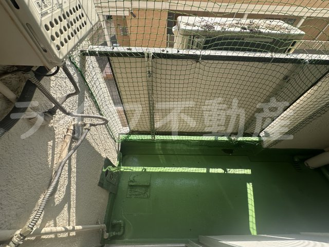 光陽マンションのバルコニー