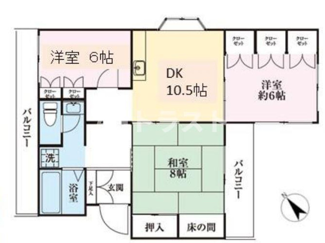 【間取り】 | エンブレム上尾