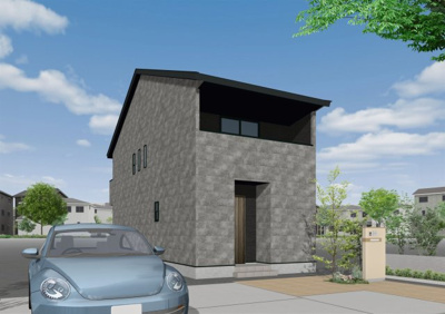 【外観パース】 | 西賀茂丸川町新築