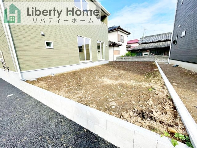 古河市中田第7　新築戸建の庭