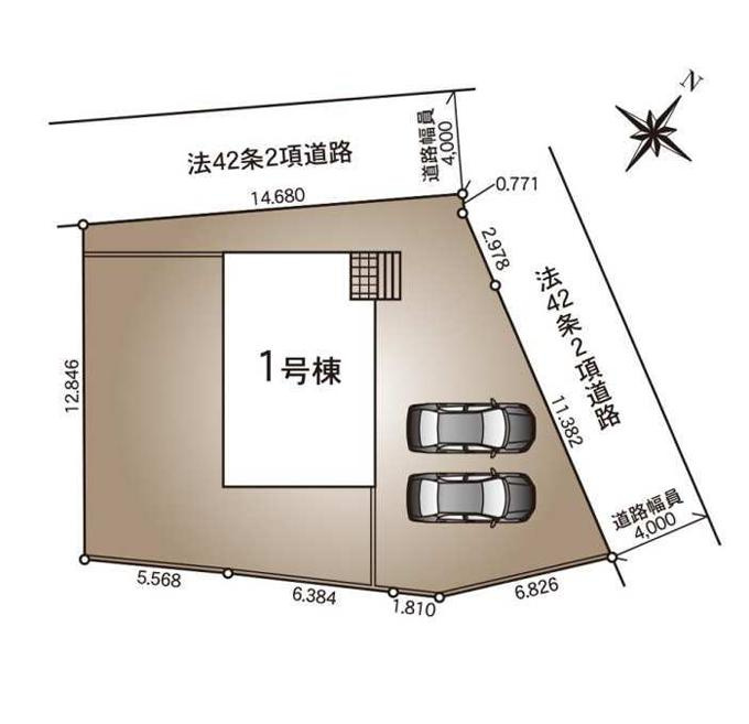 古河市中田第7　新築戸建の区画図