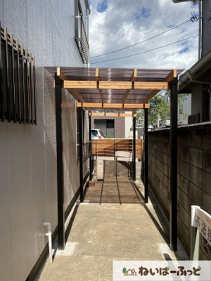 【その他共用部分】 | コーポグリーン | こちらは自転車置き場、屋根付きなんです！
